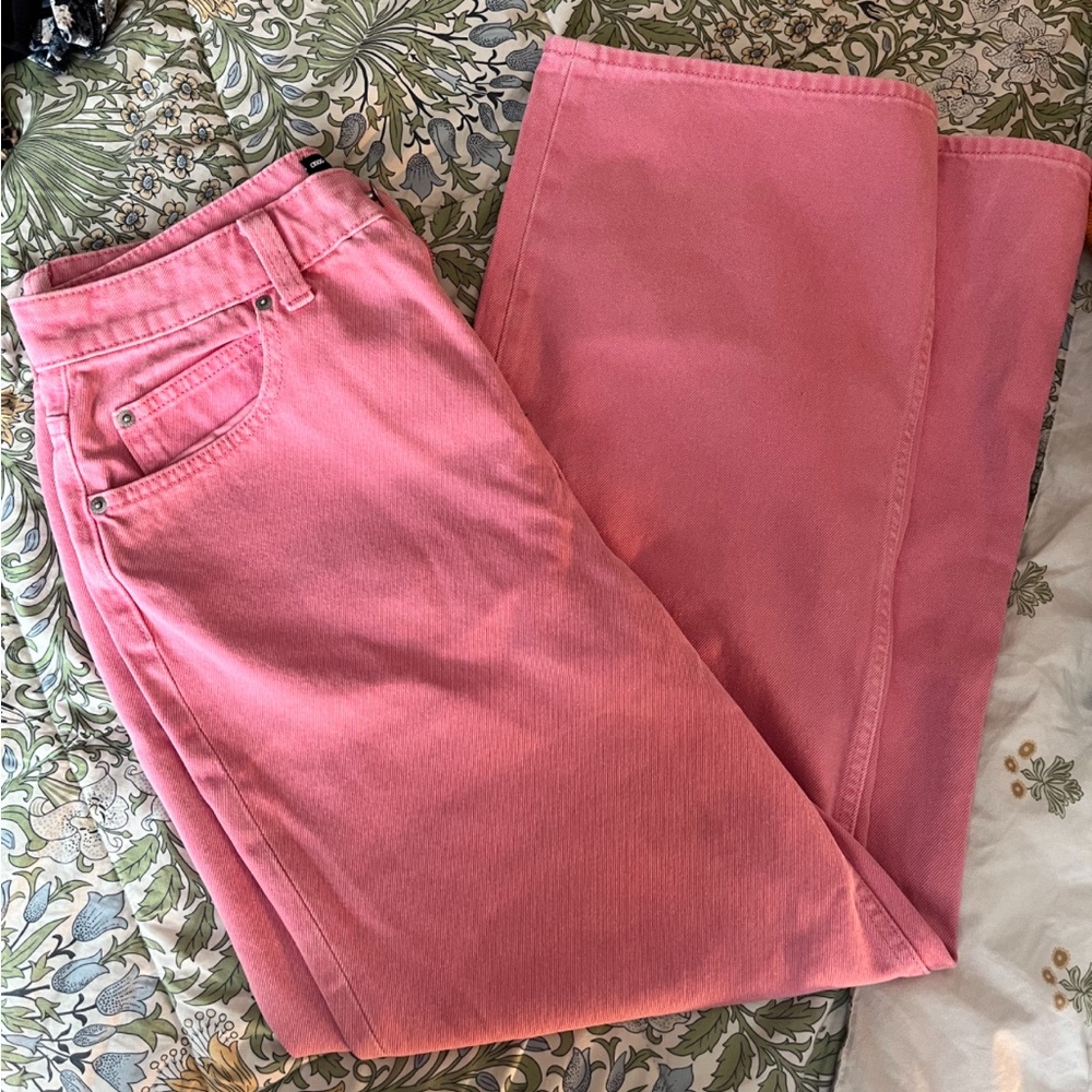 ASOS pink jeans!